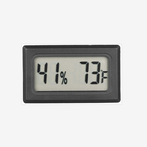 En termometer hygrometer mini LCD digital inomhustemperatur hyg