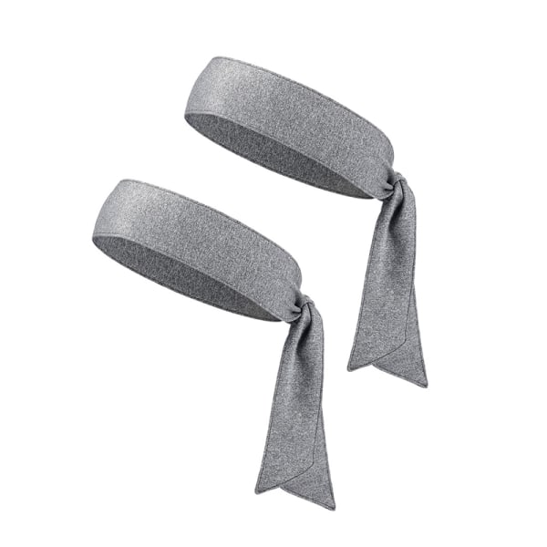 /#/2PCS outdoor quick-drying sports elastic hair ties，light grey/#/
