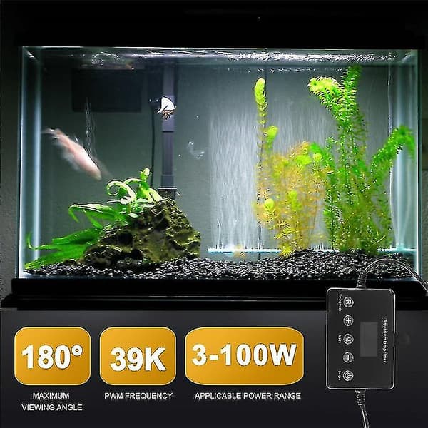 Smart Led Akvarielys Timer Controller Lysdæmper Fisketank Lys Controller Og Lysdæmper
