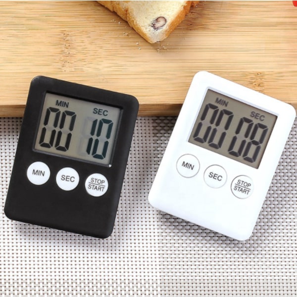 *Magnet Elektronisk Timer - Tilfeldig Mønster Slim Stor Skjerm Electr*