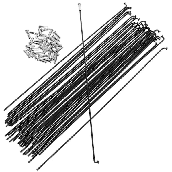 36 sæt 14G J Bend Mountainbike Stål Eger Cykel Eger og Nippler 260mm