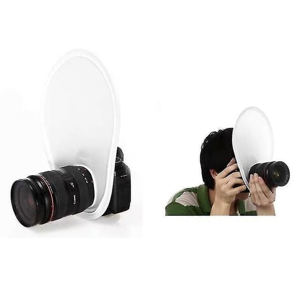 Fotografering Flash Linse Diffuser Reflektor Flash Diffuser Softbox Til Dslr Kamera