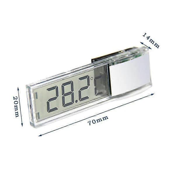 Biltermometer, Indvendigt Sugekoptermometer, Display Meter Termometer, til Biler Hjemmekontor