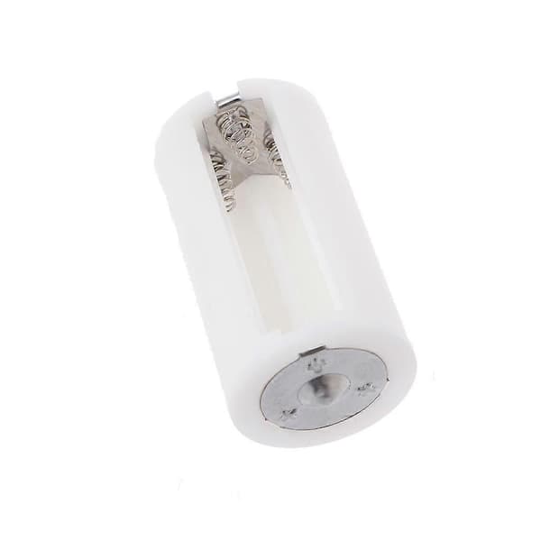 4 stk. 3 AA til D størrelse batteriholder konverter adapter switcher plastik til etui B