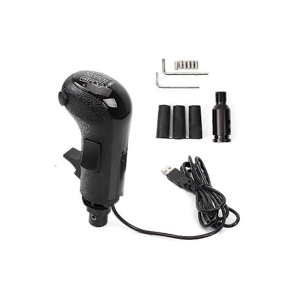 PC USB Hög Låg Växel Simulator Växelspaksknopp för Logitech G923 G29 G27 G25 TH8A USB Växelspaksknopp för ATS ETS2 HB043