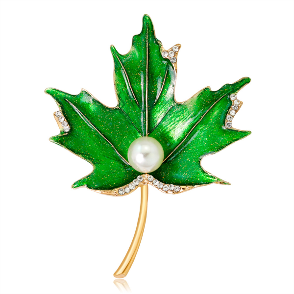 2 stk Broche d’ornements exquis, broche de feuille d’érable