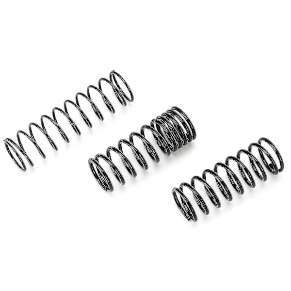 3 stk Oppgraderingssett for Pedalsfjærer Metall Svart Høy Styrke for Logitech G25 G27 G29 G920 Racing Wheel