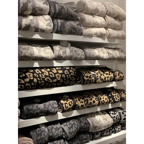 *Uld tæppe strikket tæppe plus fløjl strikket jacquard tæppe leopard tæppe*