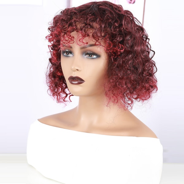 /#/Synthetic Hair Wig Long Curly Curly Brown/#/