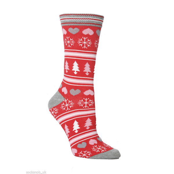 #5 Par Kreative Julevarme Bomulls Sokker - Juleelementer#