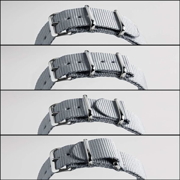 Watch (20 mm)Klockarmband i klassisk NATO-stil i nylon - watch