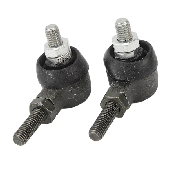 1 par Tie Rod End Kulledlager M8 gäng Högstyrka Tie Rod Kulledlager för 110GKG2 49FM5E GO KART ATV MOPED