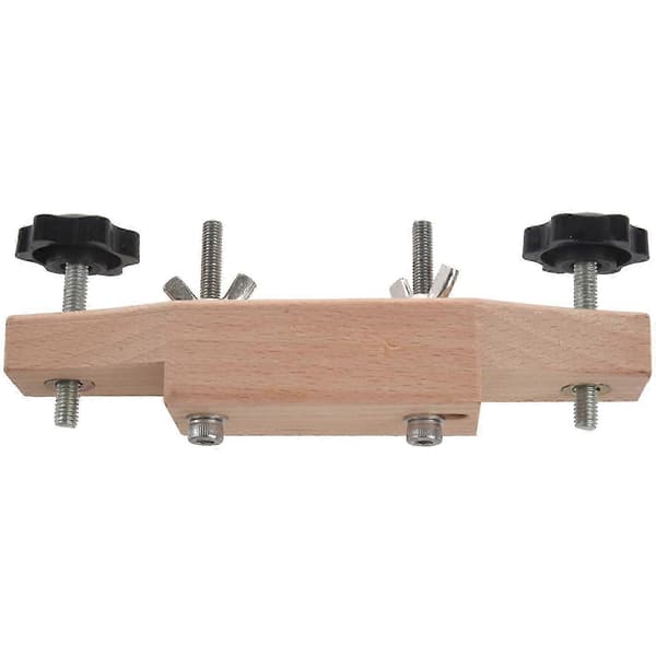 1 Sett Solid Lønn Rustfritt Stål Gitarbro Installasjonsklemme Luthier Verktøy Gitardeler Tilbehør
