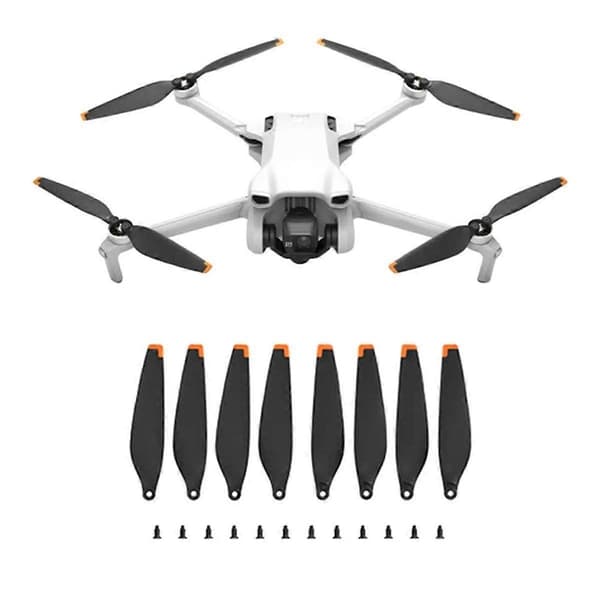 Til Mini 3 Pro Propel 6030F Blad Props Letvægts Vinge Drone Tilbehør Orange Kant Sort