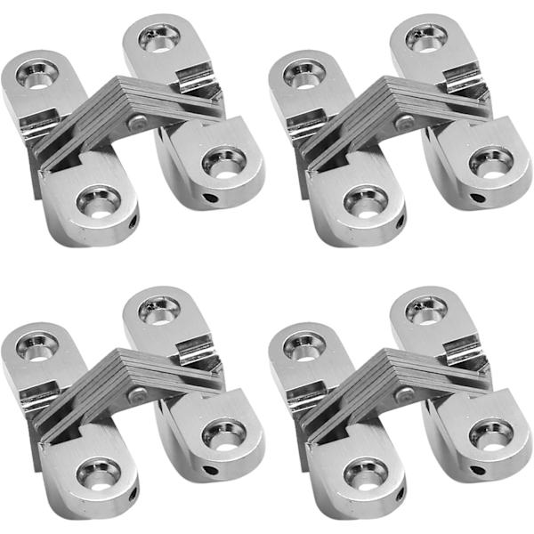 1-3/4\" Piilotettu saranat Ruostumaton teräs 180 asteen näkymätön risti H