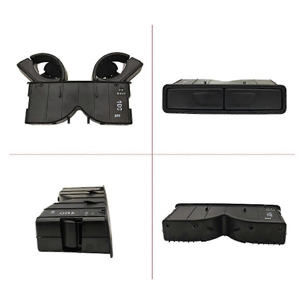 Bil Baksätes Armstöd Insats Dryck Kopphållare 0998100213 för C GLC CLASS W205 W253 W213 W222 Svart