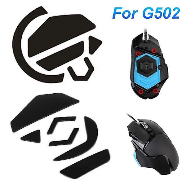 2 Sarjaa Langattomat/Langalliset Hiiren Luistimet Pehmusteet Suojakotelo Logitech G502:lle