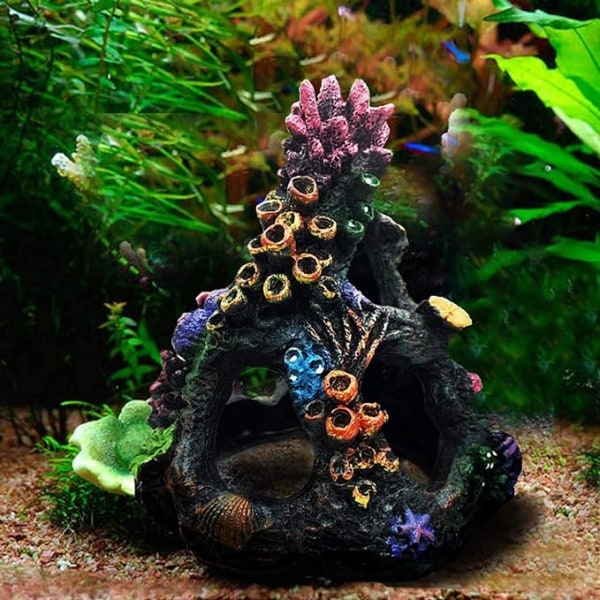 Aquarium Coral dekorative akvarium, grotte, Fightfight Ornament,