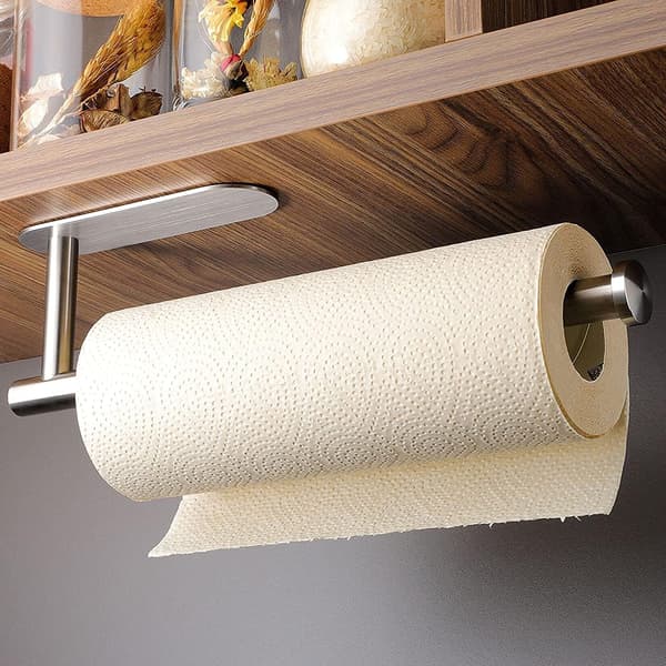 *Itsekiinnittyvä paperipyyhkeen pidike - Sopalin pidike ilman porausta*