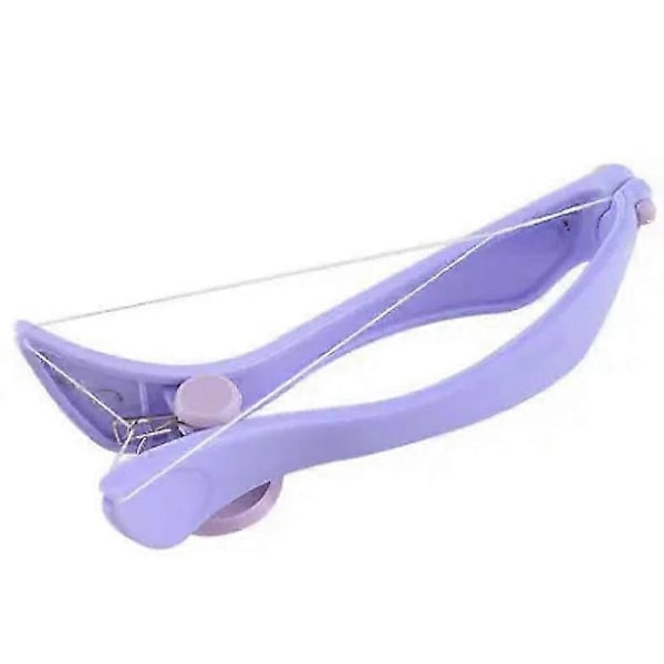 Kannettava kasvojen karvojen epilaattori, violetti kasvojen karvojen poisto lankatekniikalla, ihanteellinen lahja, karvojen poisto lankatekniikalla, epilaattori, kasvojen karvojen poistaja naisille