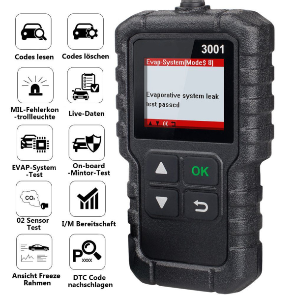 #OBD2 diagnostisk enhed køretøjsfejl kode læser multifunktionel scanner#