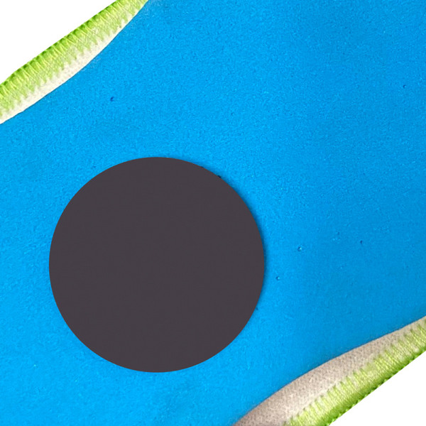 #4 Vaskbare tavleviskelædere Magnetisk tavleviskelæder Whiteboard viskelæder Tørt viskelæder Genanvendeligt kridtviskelæder til kridt klasseværelsesmarkører (blå)#