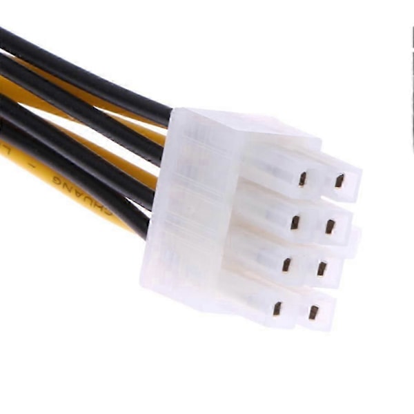 EPS 8-nastainen uros - ATX 4-nastainen naaras emolevyn CPU-virtalähdeadapterikaapeli