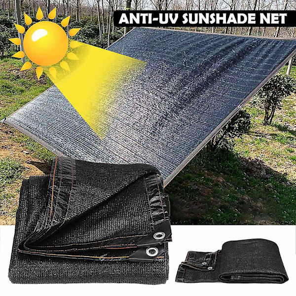 Farfi Utomhus Anti-UV Solskyddsnät Trädgård Suckulent Växt Bilskydd Markis Tak 3*6m