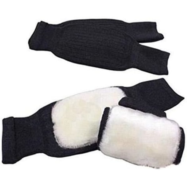 Unisex Cashmere Ullblandning Knäskydd Vinter Termiskt Skydd Ou