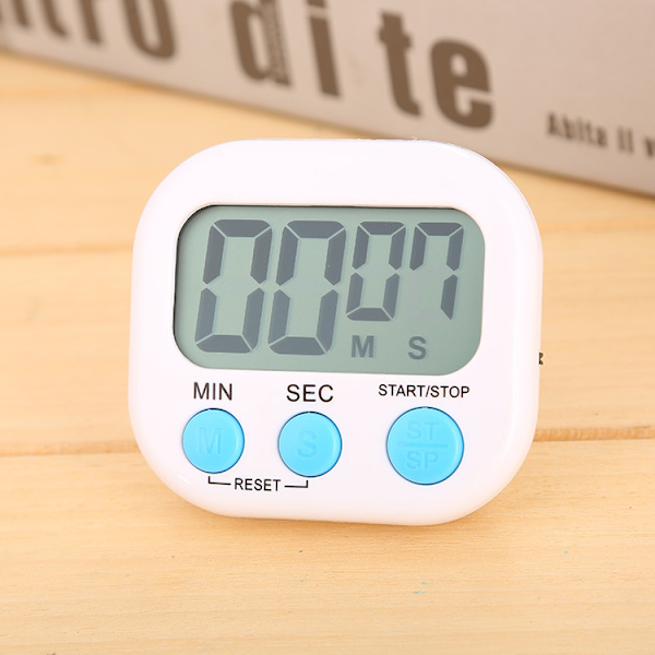 #4-pack Magnetiska Köksstimer med Stor LCD-Skärm Timrar för Matlagning, Studier, Hög Larm och Nedräkning#