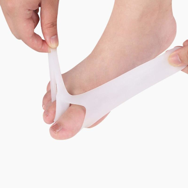 2 Förpackningar Barn Hallux Valgus Skydd Överlappande Tå Korr