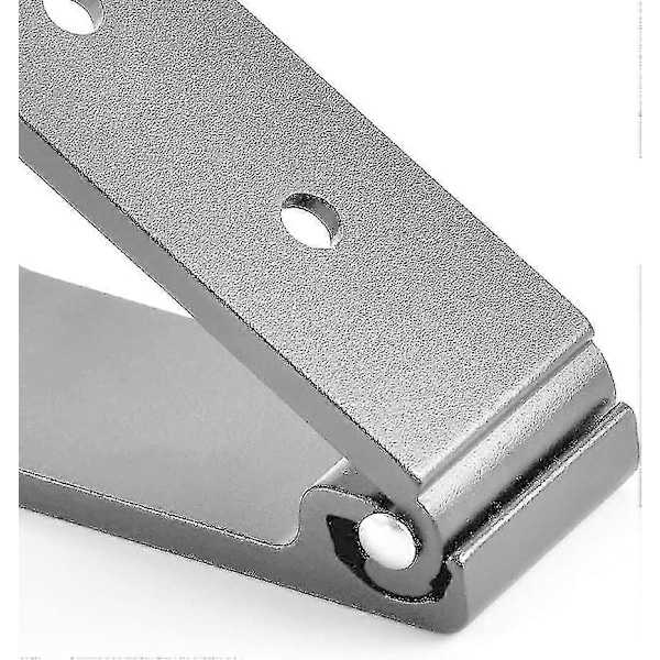 Vægmonterede Knager, Foldbar Vægknage, Wally Knage i Aluminiumlegering, Vægholder til Headset, Med Skruer, Stumpe Vinkel Design Vægknager Til Taske