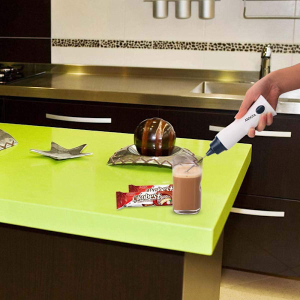 #Multifunktionell mjölkskummare omrörningsstav för mjölk, ägg och kaffe, laddningsbar handhållen elektrisk mixer#