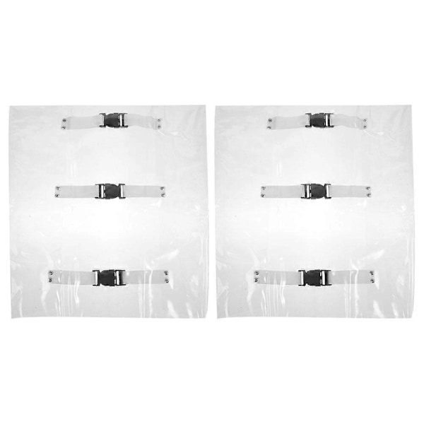 2 stk. Tannlege Stol Beskyttelse Fotpute Tannlegestol Enhet Matte Putepute