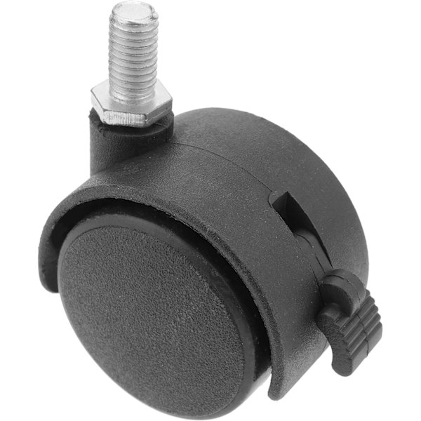 KR001-VCES Nylon Drejesvinghjul med Bremse 35mm 4 stk (KR001)