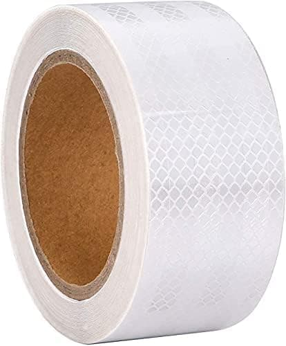 Hvit - 5*900cm reflekterende tape, vanntett reflekterende tape Selv