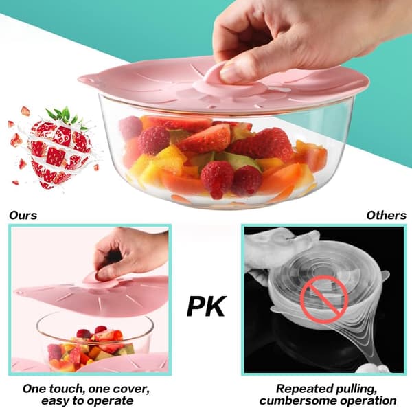*Silikonmatlock, stretchiga silikonlock, 5 olika storlekar Sili*