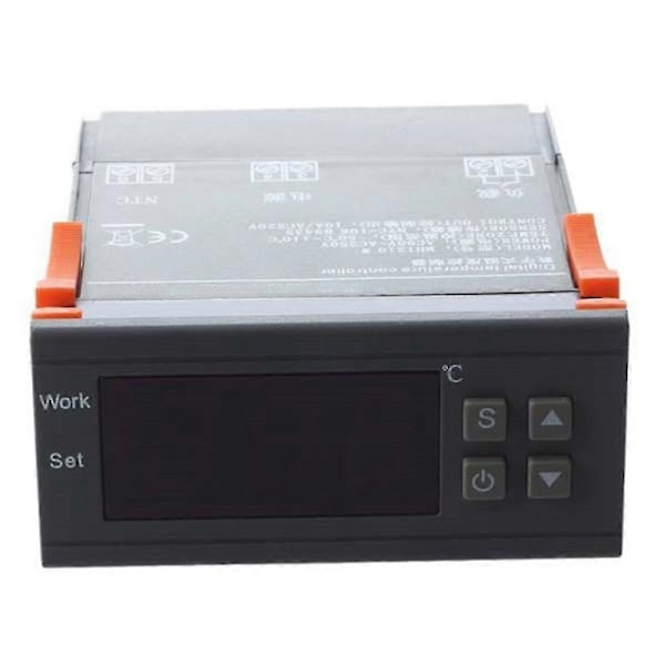 MH1210W Digital Temperaturkontroller AC90-250V 10A 220V Termostatregulator med Sensor, Oppvarming