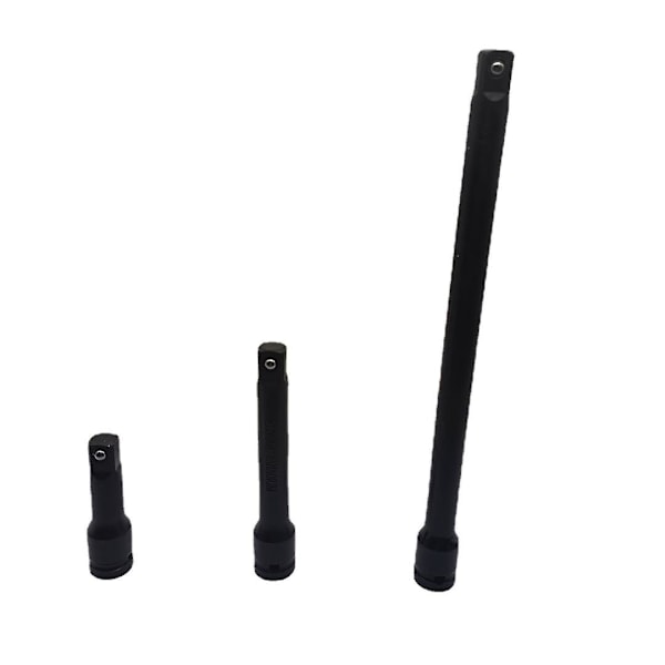 Set med 3 hylsförlängare, hylsförlängningsverktyg, spärrförlängare, för manuell/pneumatisk spärrnyckel - 76 mm, 127 mm, 254 mm lång