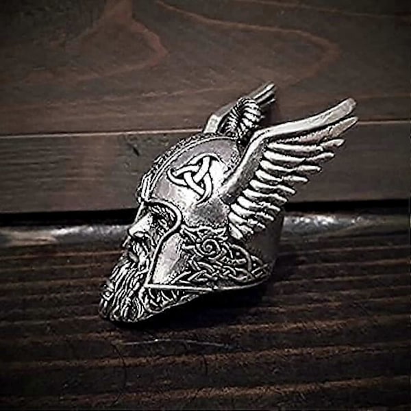 Odinin, viikinkijumalan, suojelija, onnenamuletti, pyöräilijälahja, kello karkottaa huonoa onnea, Odin viikinkijumala Bravo -kello, Gremlin Guardian Ride Bel