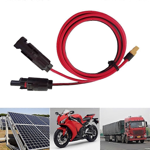 Solar til XT60 Adapterkabel til Stik Tilslut Solpanel til Lipo Batteri og Solgenerator