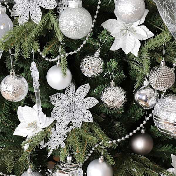*1 st julgranskulor krossäkra juldekorationer för Chr*