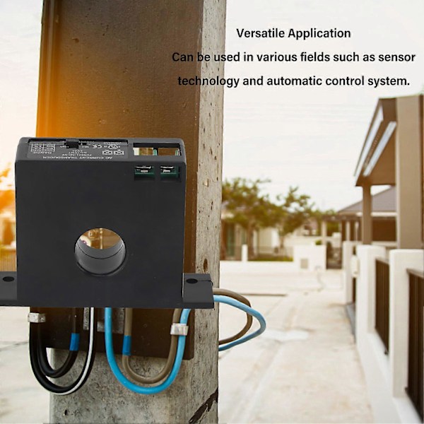4 til 20mA Strømsensor Transmitter Høy Nøyaktighet Strømkonverter for Automatisk Kontrollsystem 0 til 5 til 10V