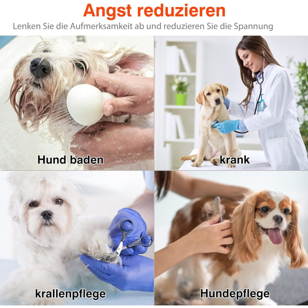 Hundslickmatta, 2 stycken Hundslickmatta med Superstark Sugkraft