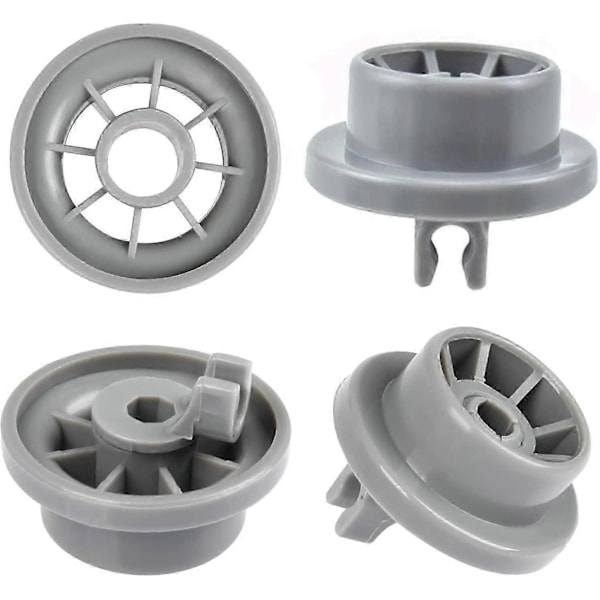 Set med 4 diskmaskinhjul för nedre korg, diskmaskinskorgshjul, diskmaskinhjul för Siemens, Bosch 165314