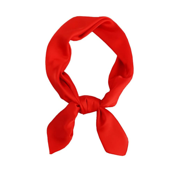 #Rød silkeskål til kvinder, silke, letvægts#