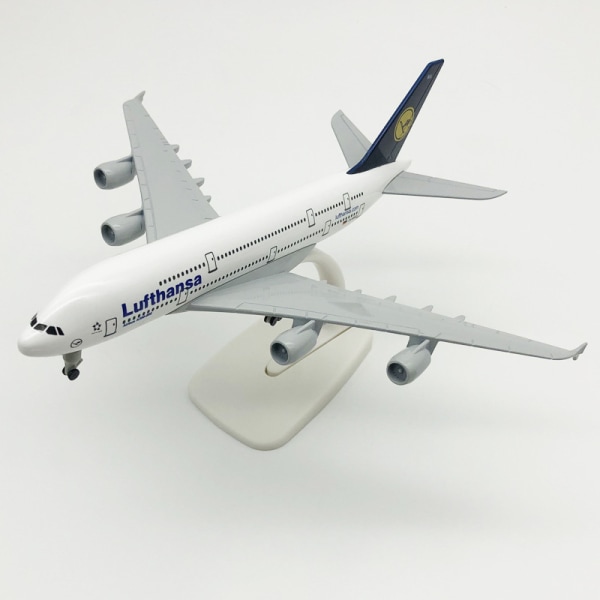 #Modelbygningssæt A380 Ny Livery 1:400 skala flymodel#