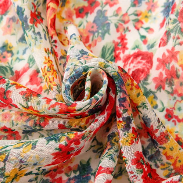 #Blomstermønstret vintage skjerf#