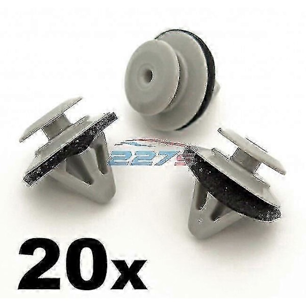 20x Sideskørter, Tærskelbeklædning & Dørbeklædning Trim Clips Til Mazda 6 & Mazda Cx-9