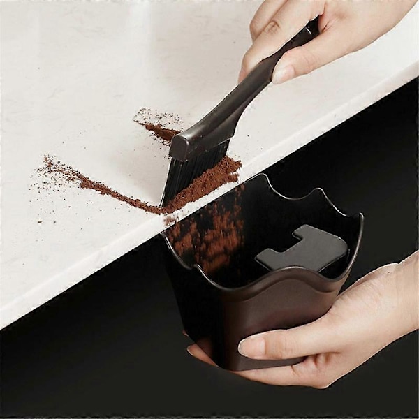 Espresso Knock Box Espresso Slagglåda Kaffeavfallsbehållare Halkfri Basbehållare Espressohink F